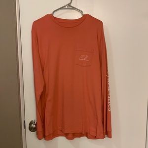 NWOT Whale Logo Vineyard Vines Harbor Performance Long Sleeve Tee